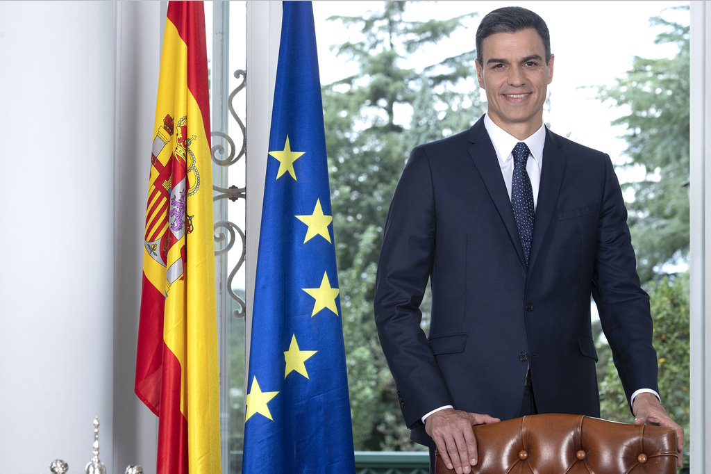 Pedro Sánchez, presidente del Gobierno - Moncloa / Borja Puig de la Bellacasa. La Moncloa, Madrid 18.7.2018