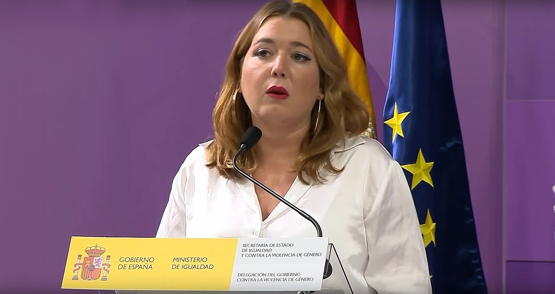 En el año 2022, Ángela Rodríguez Pam, Secretaria de Estado de Igualdad, etiquetó a Rafael Marcos como un 