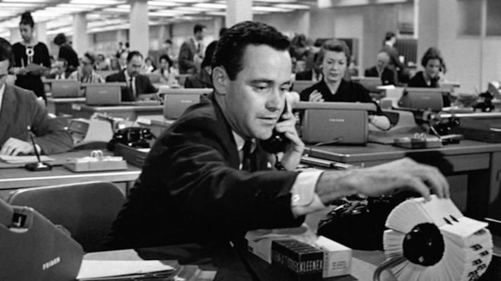 El apartamento - Jack Lemmon como CC Baxter