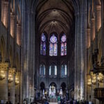 Interior de la catedral de Notre Dame de Paris