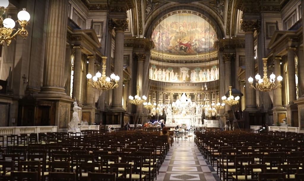 Paris - La Madeleine - Nave central