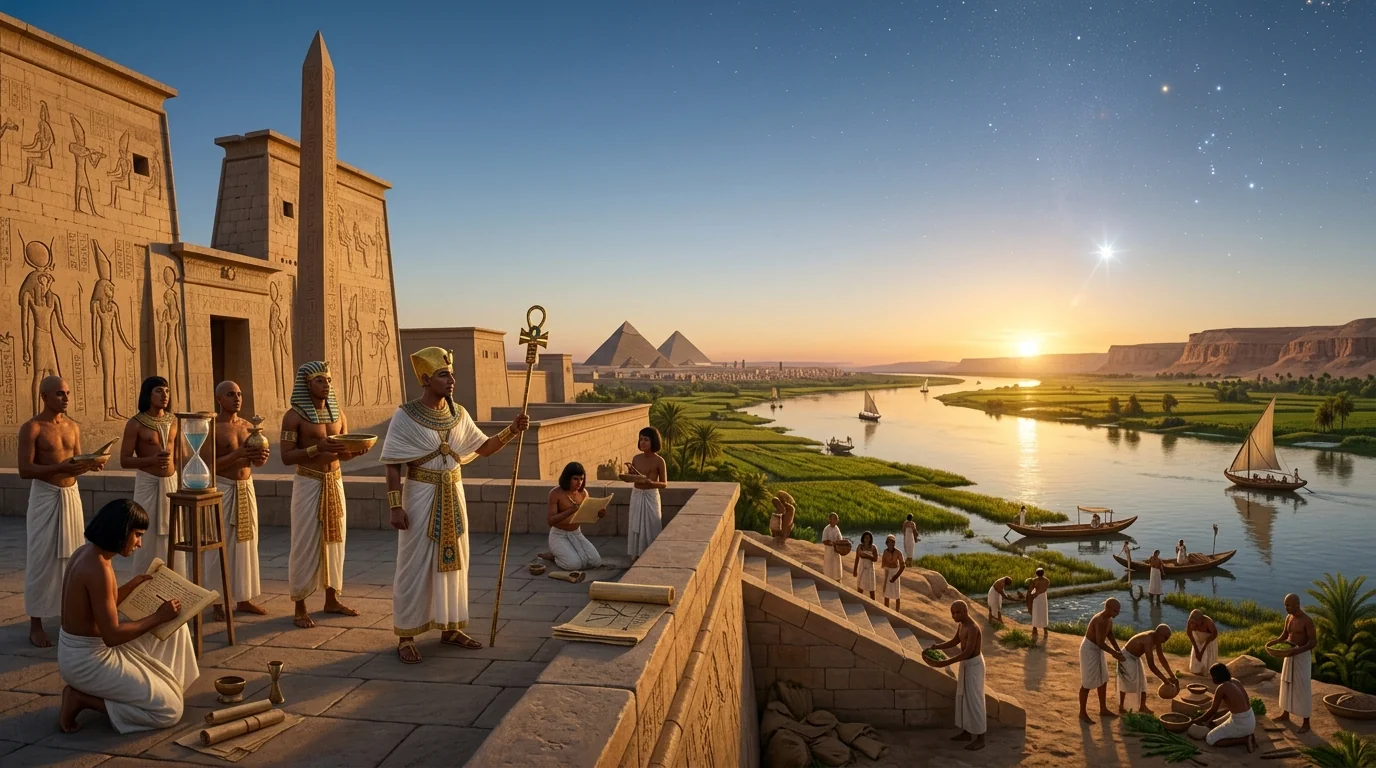 Egipto: los dioses y el calendario solar