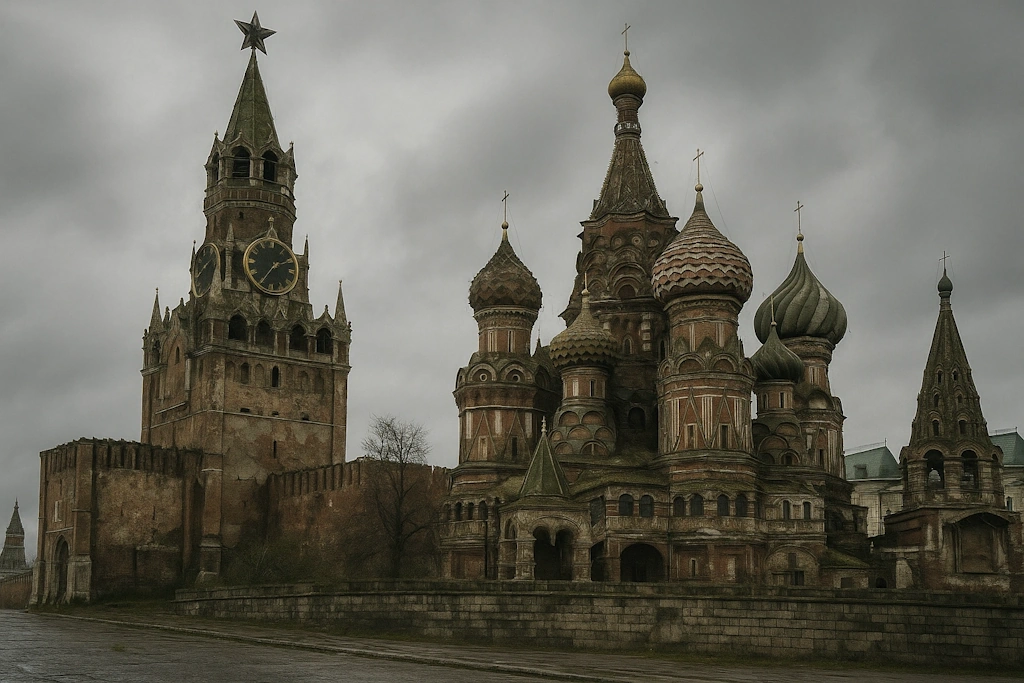 Así quedaría el Kremlin abandonado