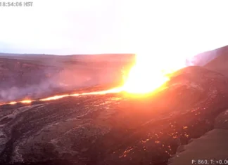 Webcam del volcán Kilauea Webcam del volcán Kilauea