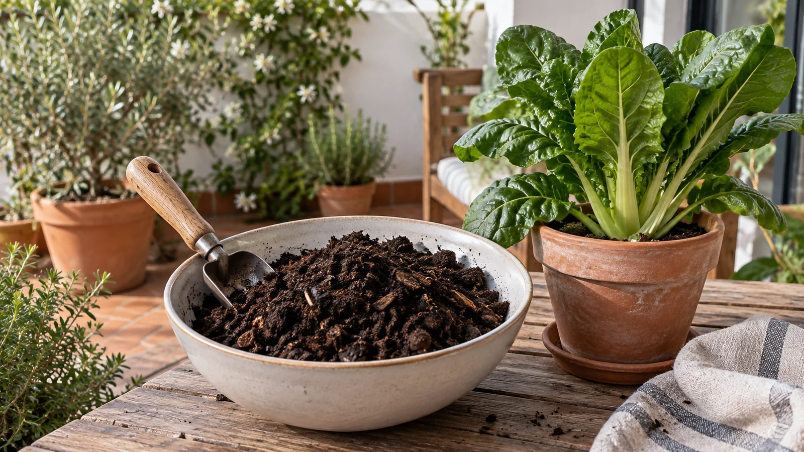 Nutrir las plantas