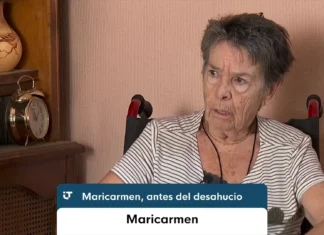 De Excalibur a Maricarmen Maricarmen en una entrevista a Televisión Española antes de que la desahuciaran