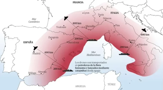 No, Rusia no va a atacar a la OTAN Drones rusos en el Mediterráneo contra España, Francia e Italia según la noticia publicada en El Mundo