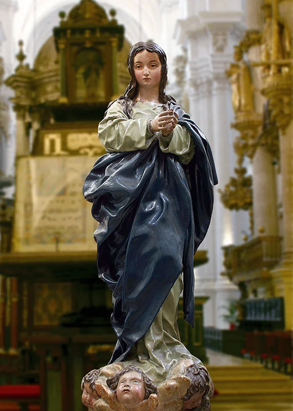 Inmaculada del facistol de la Catedral de Granada de Alonso Cano