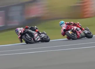 ¿Es bueno el dominio español en MotoGP? Jorge Martín y Marc Márquez disputando el gran premio de Australia en Phillip Island