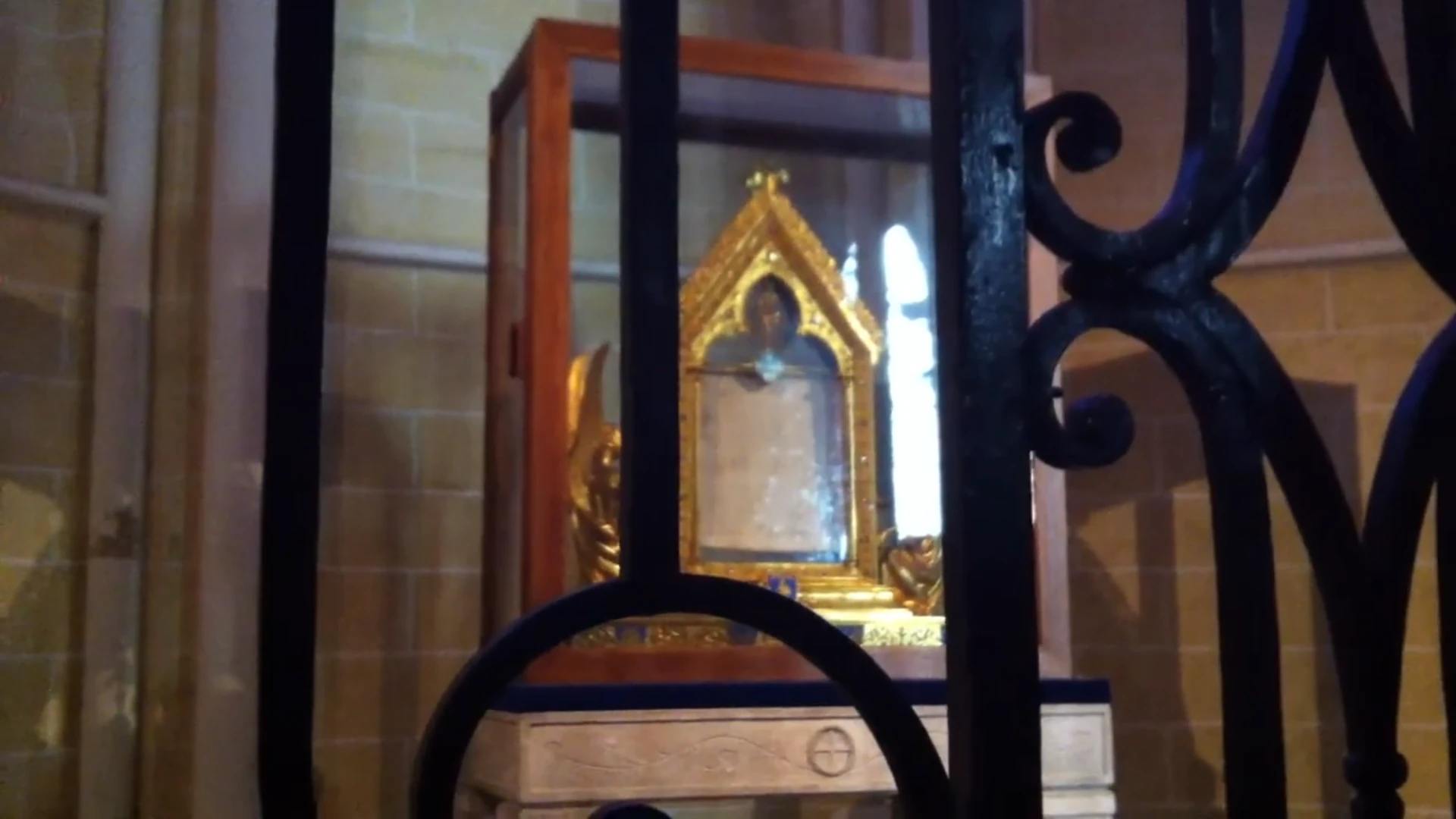 Reliquia del velo de la Virgen